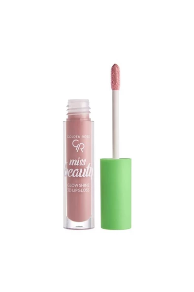Golden Rose Miss Beauty 3D Lip Gloss 02 Baby Pink Dudak Parlatıcısı - 2