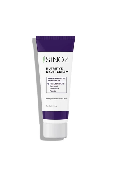 Sinoz Besleyici Gece Bakım Kremi 50 ML