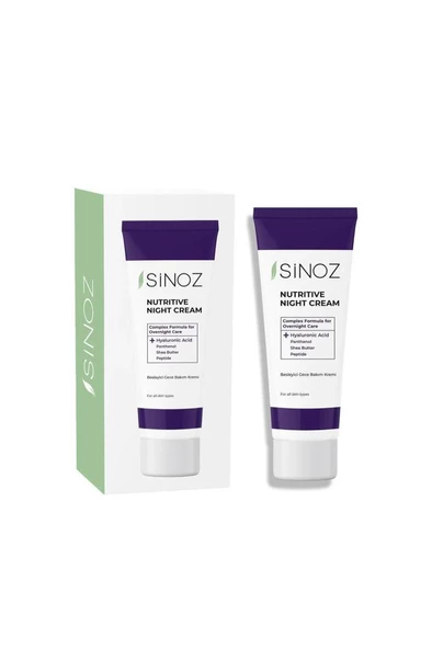 Sinoz Besleyici Gece Bakım Kremi 50 ML - 3