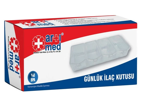 ARTIMED GÜNLÜK İLAÇ KUTUSU