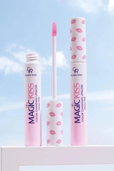 Golden Rose Magic Kiss Lipgloss Glossy Pink 10 ml Dudak Parlatıcısı - 2
