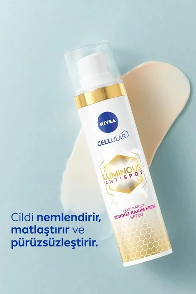 Nivea Cellular Luminous630 Leke Karşıtı Spf50 Gündüz Yüz Krem 40 Ml - 3