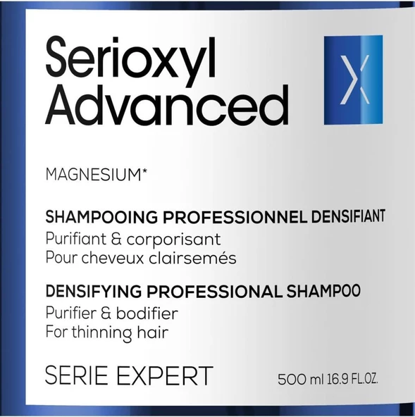 L‘Oreal Professionnel Serie Expert Serioxyl Advanced 500 ml Şampuan - 3