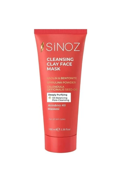 Sinoz Arındırıcı Kil Yüz Bakım Maskesi 100 ML - 2