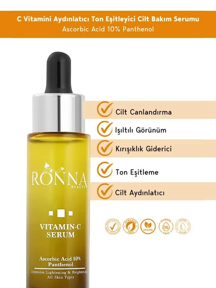 Ronna Beauty Aha Bha İçerikli Akneli Cilt Düzenleyici Leke Giderici Bakım Seti - 2