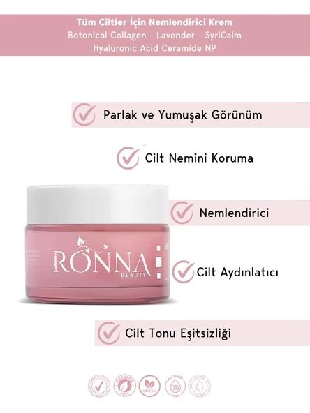 Ronna Beauty Cilt Bakım Temizleme Onarıcı Ve Nemlendirici Bakım Seti - 4