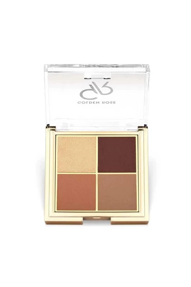 Golden Rose Quattro Eyeshadow Palette 06 Sunset Date Göz Far Paleti