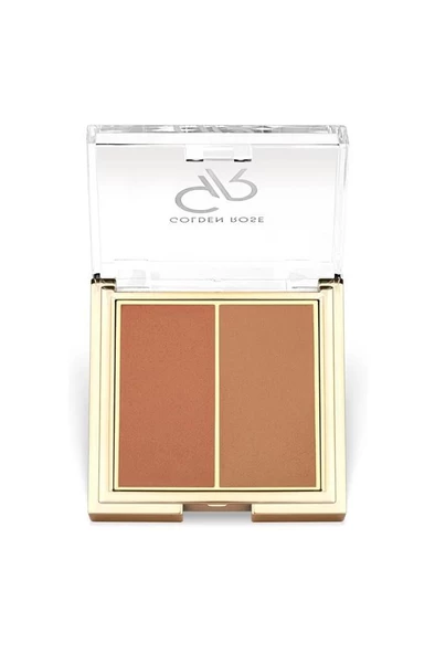 Golden Rose Iconic Blush Duo 03 Rosy Bronze Allık