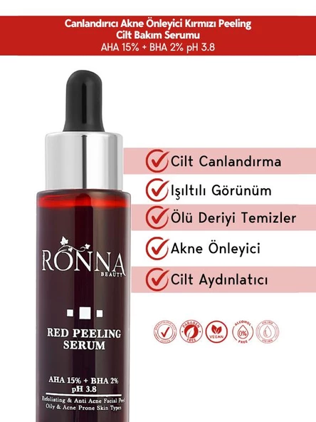 Ronna Beauty Siyah Nokta Ve Sivilce Karşıtı Canlandırıcı Cilt Bakım Seti - 3
