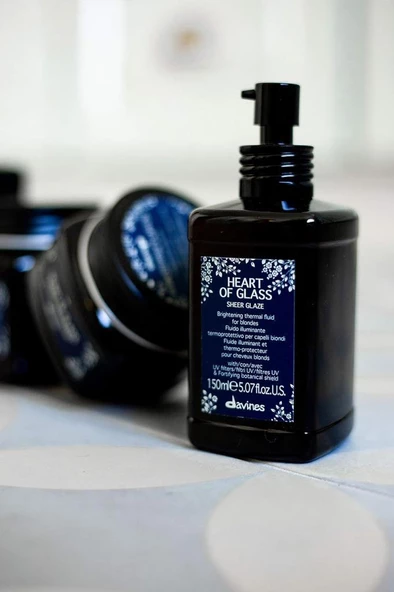 Davines Heart Of Glass Sheer Glaze Fluid 150 ml Saç Koruyucu Sprey - 2