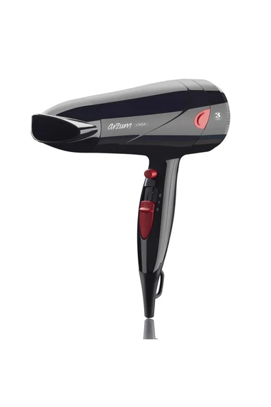 Linda Saç Kurutma Makinesi AR569 2000W Fön Makine Siyah - 3