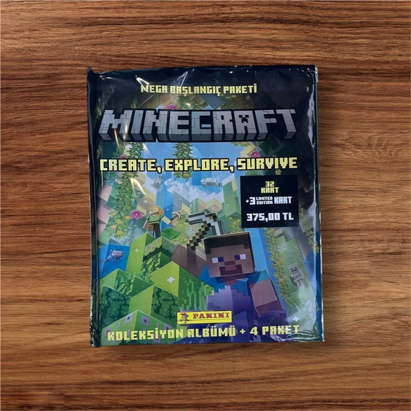 Panini Minecraft Mega Başlangıç Paketi