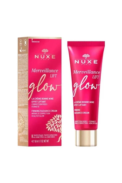 Nuxe Merveillance Lift Glow Sıkılaştırıcı Işıltı Veren Nemlendirici Krem 50 Ml