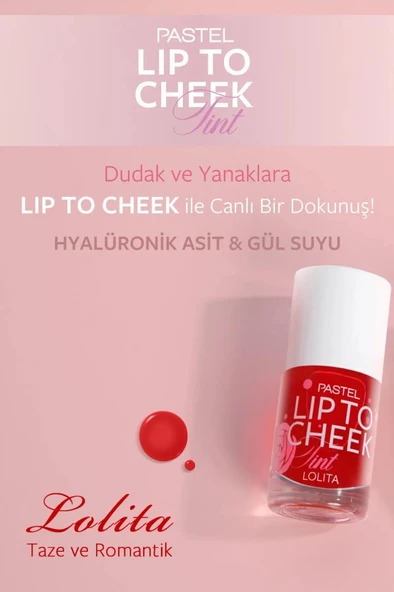 Pastel Lip To Cheek Tint 02 Lolita Allık - 3