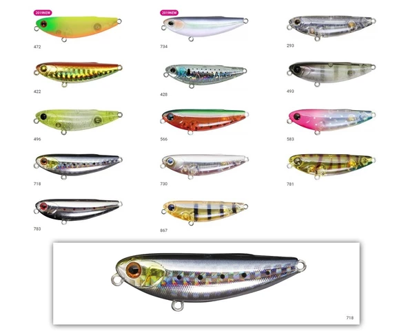 Zipbaits Fakie Dog 50mm WDT Su Üstü 5gr LRF Sahtesi  472