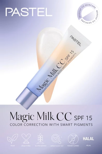 Pastel Magic Milk Color Correction 51 Medium Deep CC Krem - 4