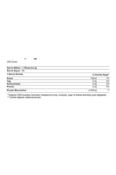 Olimp Creatine Monohydrate 250 gr Super Micronized - 2