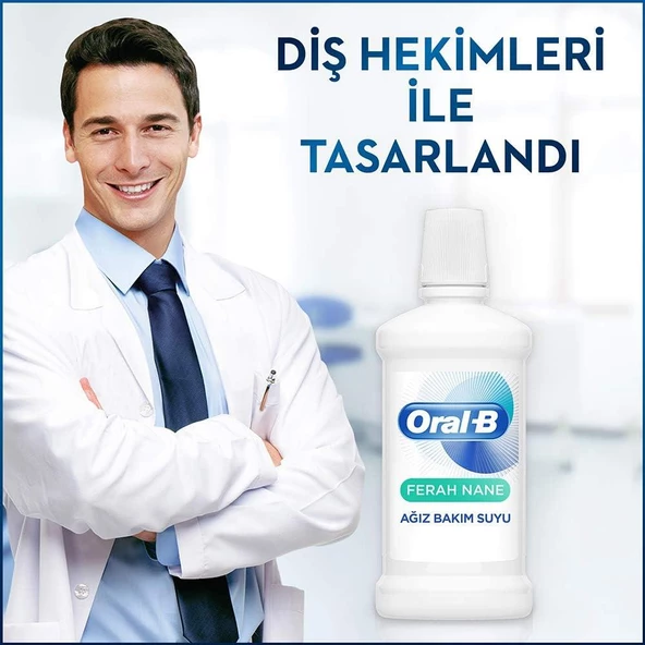 Oral-B Fresh Mint Ağız Bakım Suyu 500 ml - 5