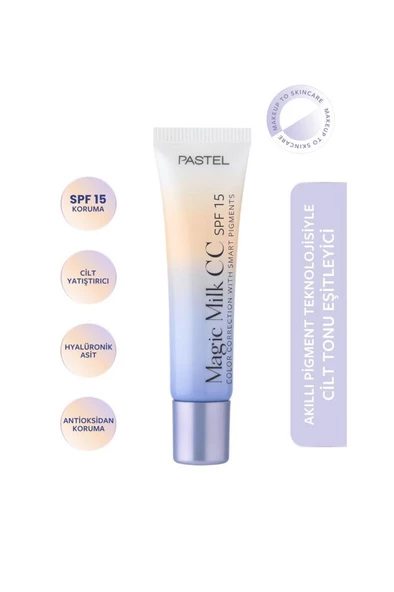 Pastel Magic Milk Color Correction 50 Light Medium CC Krem