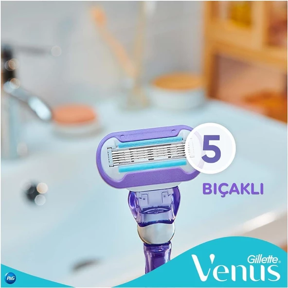 Gillette Venus Extra Smooth Swirl Tıraş Makinesi+Yedek Başlık - 3