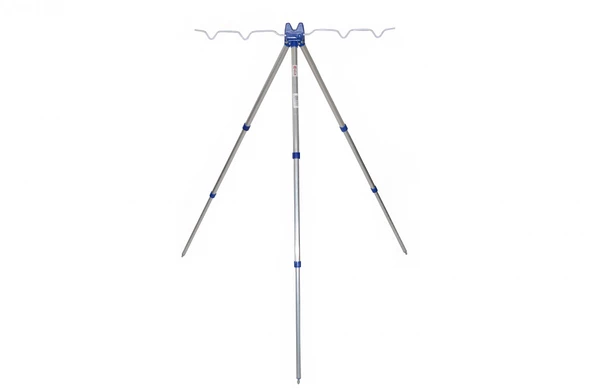 Captain 6810 Tripod Alüminyum Teleskobik 3lü Kamış Sehpası Mandallı 120cm