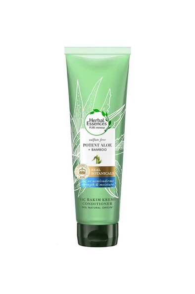 Herbal Essences Güç Ve Nem Aloe Bambu Saç Bakım Kremi 275 ml