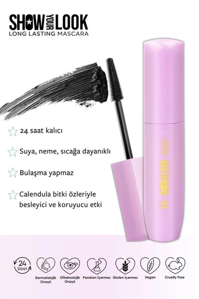 Pastel Show Your Look 24H Long Lasting Maskara - 4