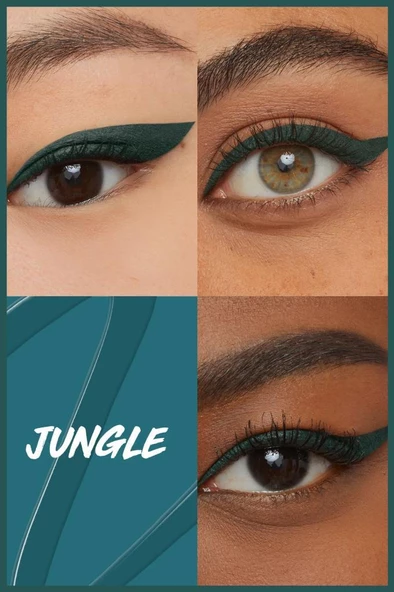Maybelline New York Hyper Precise All Day Likit Liner 730 Jungle Green - 2