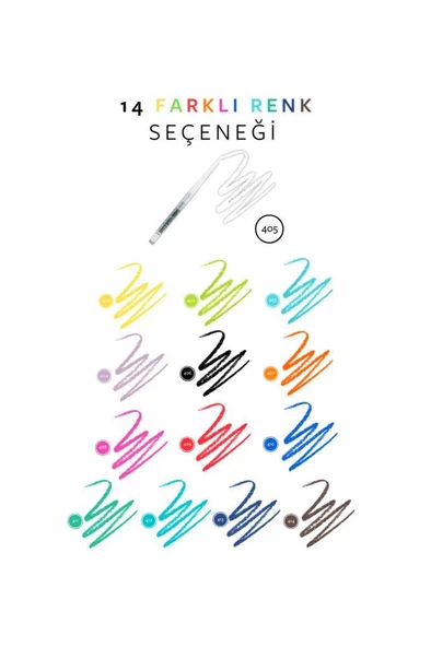 Pastel Show Your Game Gel Eye Pencil 414 Göz kalemi - 4