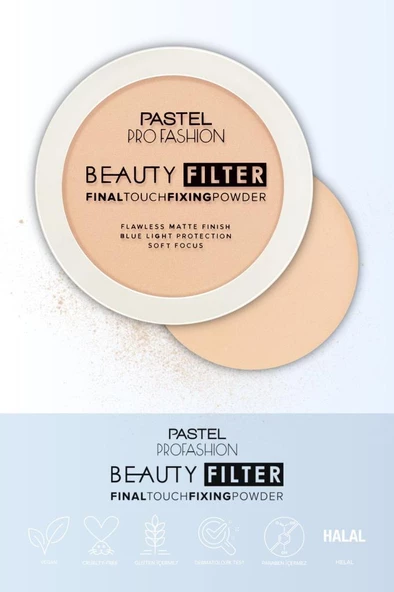 Pastel Pro Fashion Beauty Filter Fixing Powder 01 Pudra - 3