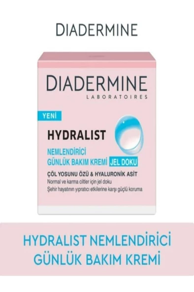 Diadermine Hydralist Nemlendirici Bakım Kremi Jel Doku 50 ml