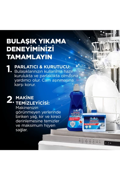 Finish Bulaşık Makinesi Temizleyici Sıvı 250 ml - 6
