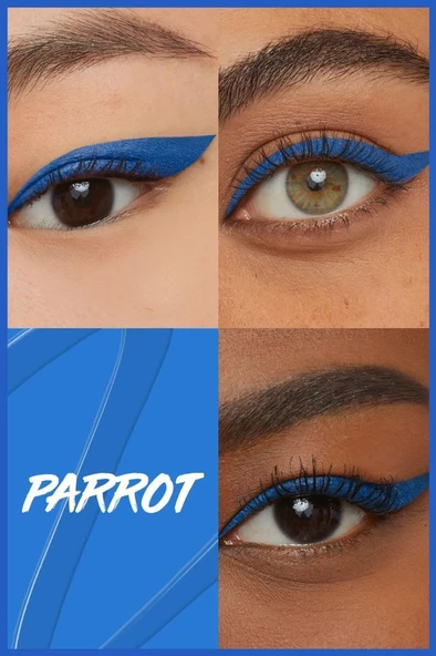 Maybelline New York Hyper Precise All Day Likit Liner 720 Parrot Blue - 2