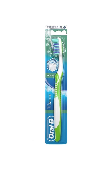 Oral-B 3D White 1+1 Orta-40 2li Paket Diş Fırçası - 2