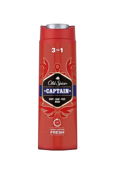 Old Spice Captain 3In1 Duş Jeli Şampuan 400 Ml - 2