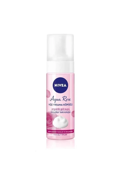 Nivea Aqua Rose Organik Gül Suyu Içeren 150 ml Yüz Temizleyici