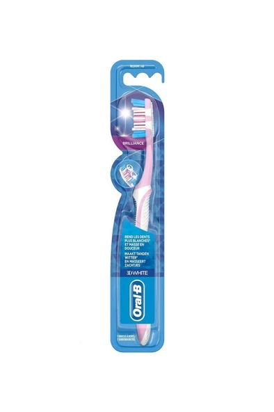 Oral-B 3D White Brilliance Orta-40 Beyazlatır Diş Fırçası