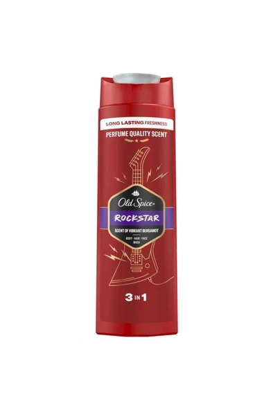 Old Spice Rockstar 3 In1 Şampuan+Duş Jeli 400 ml - 2