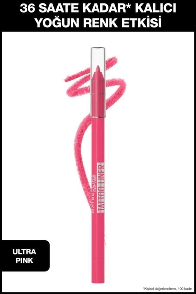 Maybelline New York Tattoo Liner Jel Göz Kalemi  Ultra Pink