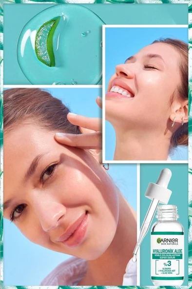 Garnier Hyaluronik Aloe Nemlendirici Ve Dolgunlaştırıcı Süper Serum 30 ml - 2