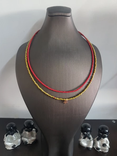 Kum Boncuk Kolye - 4