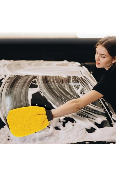 Automix Bikomponent Mikrofiber Köpürtme Ve Parlatma Eldiveni 44638 - 2