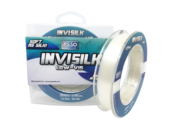 Asso Invisilk Surf Casting 300mt Monofilament Misina Beyaz  0.30 mm