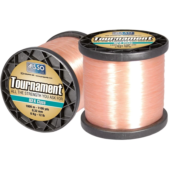 Asso Tournament  All The Strenght You Ask For Igfa Class Line 1.000mt Pink  0.90 mm