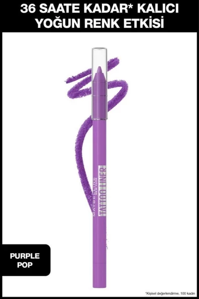 Maybelline New York Tattoo Liner Jel Göz Kalemi Purple Pop