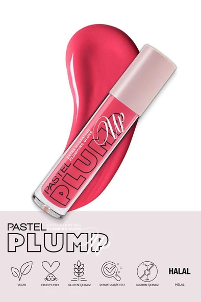Pastel Plump Up Gloss 204 Spicy Sweet- Dolgunlaştırıcı Dudak Parlatıcısı - 2