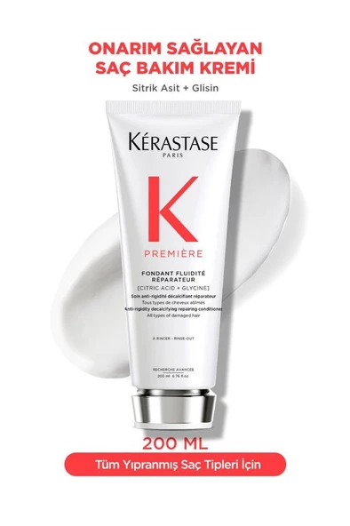 Kerastase Premiere Fondant Fluidite Reparateur 200 ml Saç Bakım Kremi - Resim 2