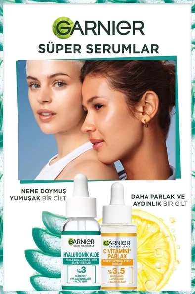 Garnier Hyaluronik Aloe Nemlendirici Ve Dolgunlaştırıcı Süper Serum 30 ml - 3