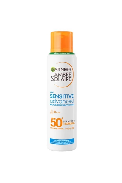 Garnier Ambre Solaire Sensitive Advanced SPF 50+Mist Güneş Spreyi 150 ml