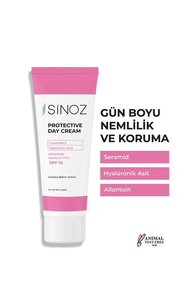 Sinoz Nemlendirici Gündüz Bakım Kremi SPF15 50 ml - 2